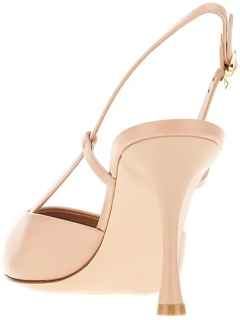 Pantofi Leather 'Ascent' slingback pumps - Img 3