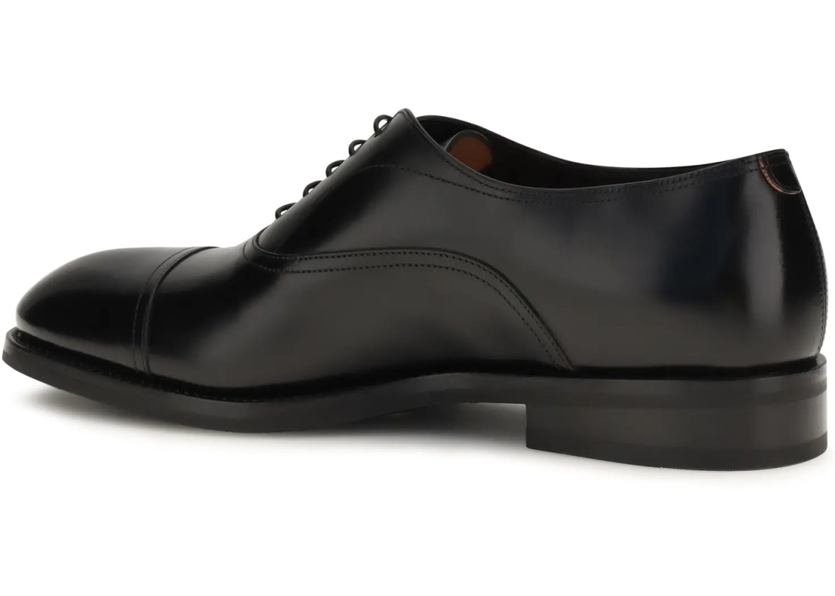 Pantofi Leather Lace-Up Shoes - Img 3