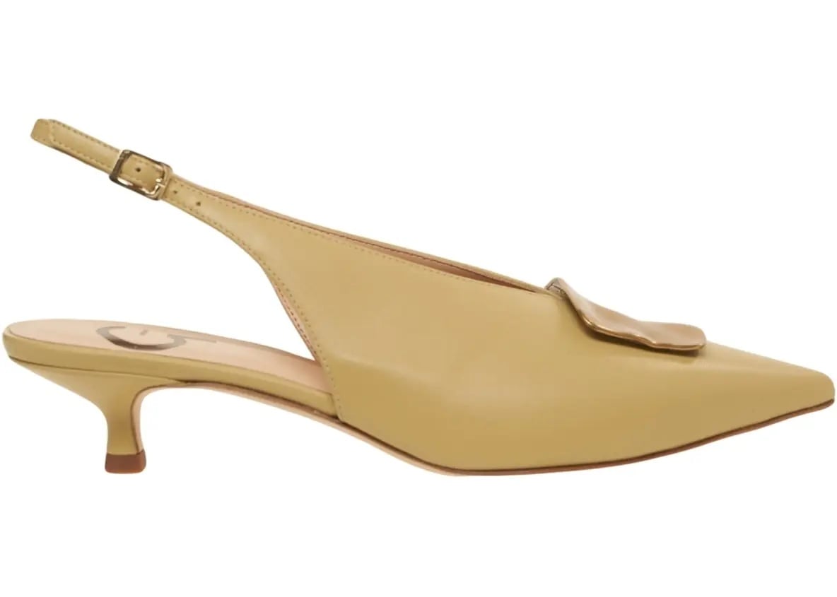 Pantofi Leather slingbacks - Img 2