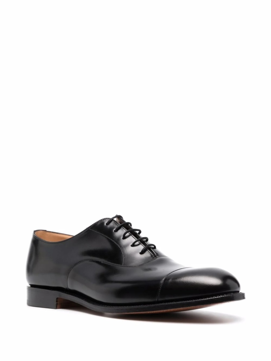 Pantofi Oxford Church's negri din piele - Img 2