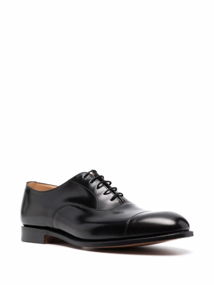 Pantofi Oxford Church's negri din piele - Img 2