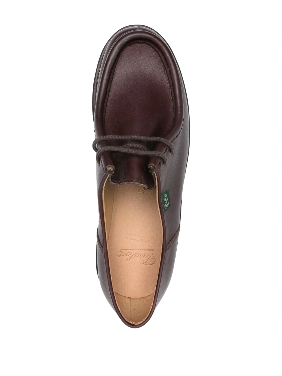 Pantofi Oxford PARABOOT maro din piele - Img 4