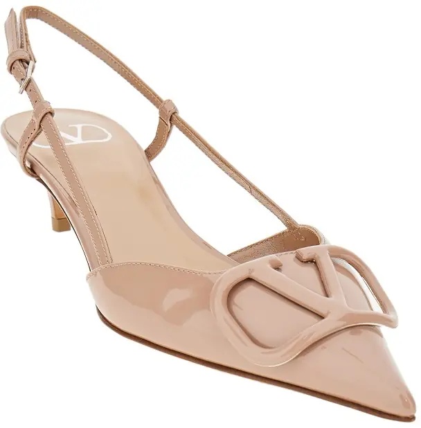 Pantofi Patent leather slingback pumps - Img 2