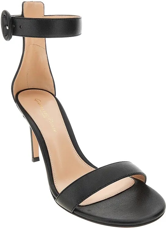 Pantofi Smooth leather 'Portofino' sandals - Img 2
