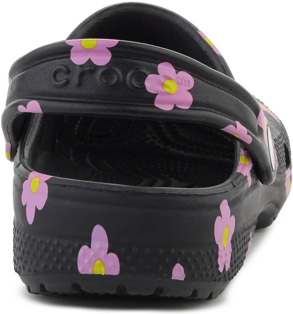 Papuci CLASSIC FLOWERR CLOG K BLACK - Img 5