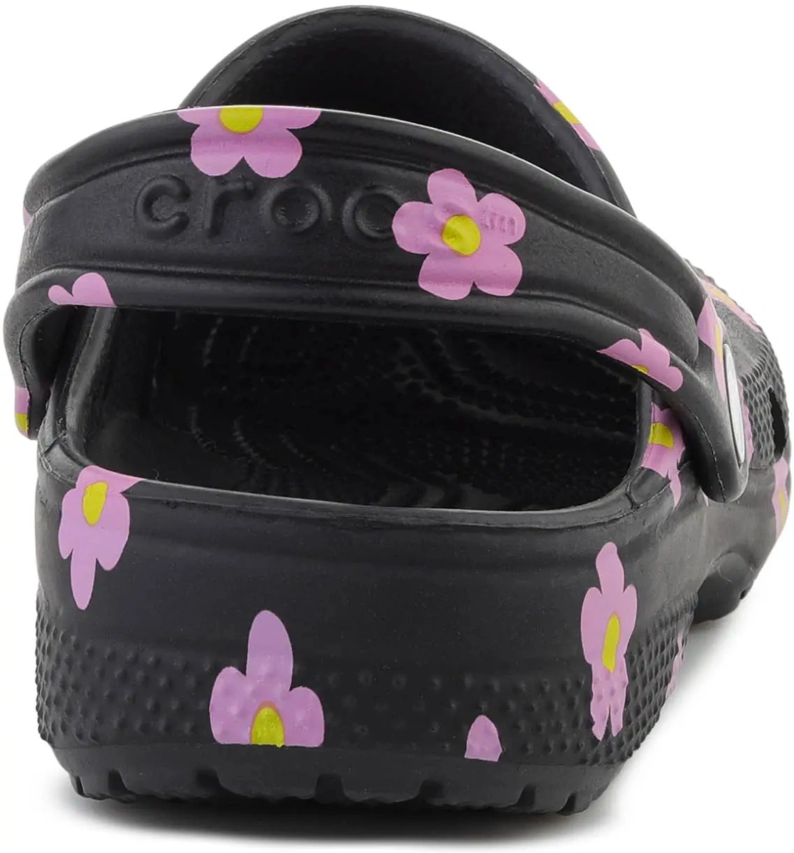 Papuci CLASSIC FLOWERR CLOG K BLACK - Img 5