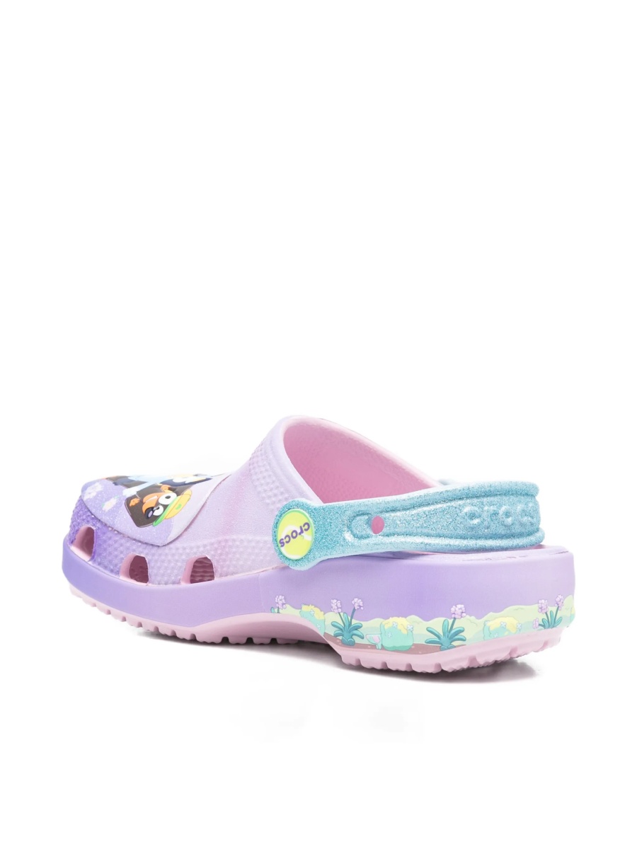 Papuci Crocs violet din cauciuc - Img 2