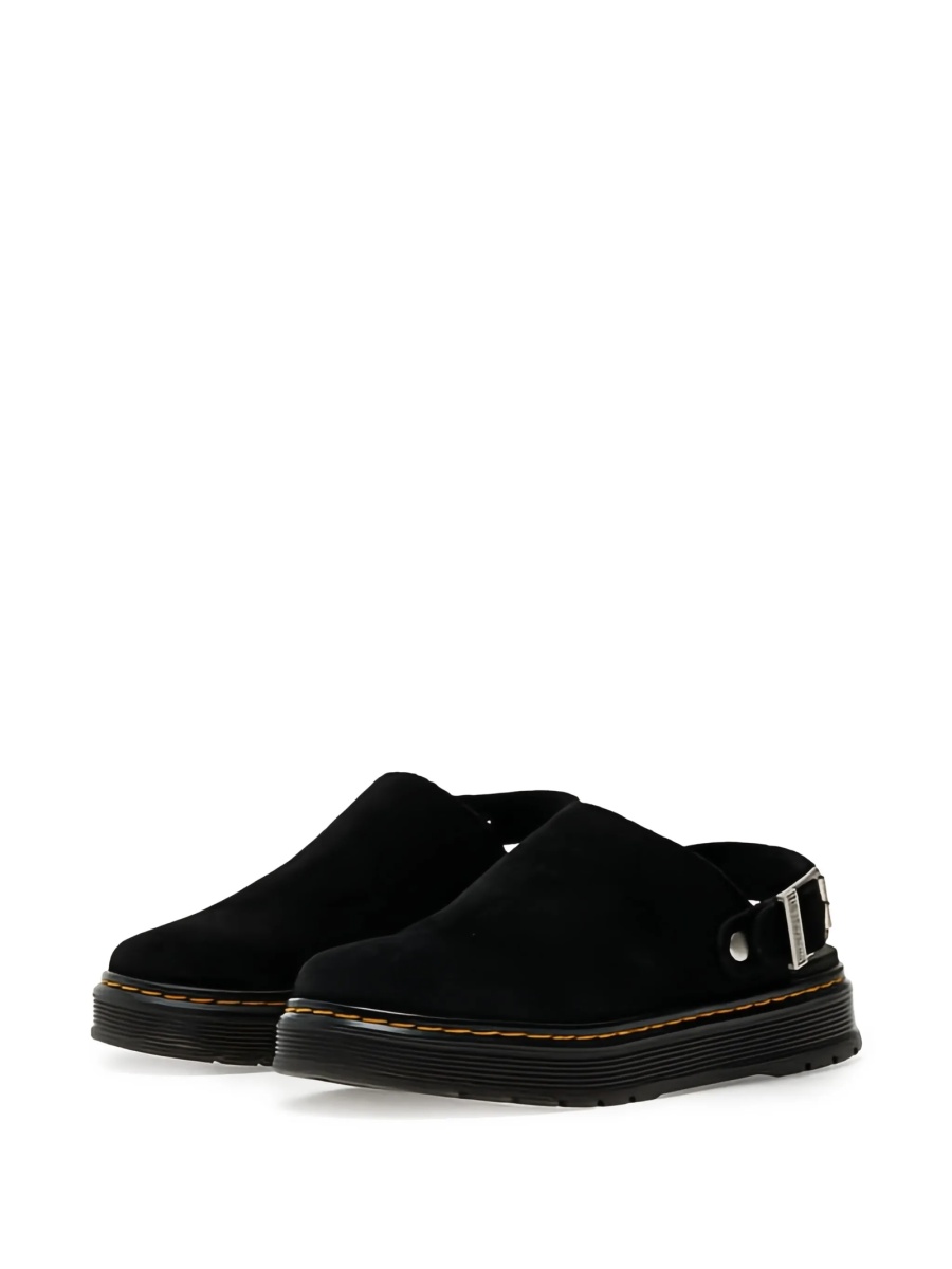 Papuci Dr. Martens negri din piele intoarsa - Img 2