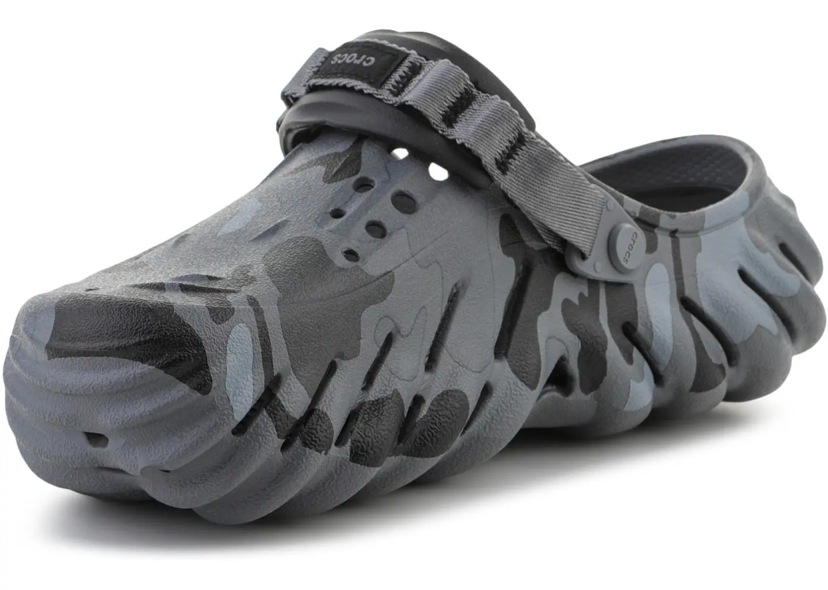 Papuci ECHO DUCK CAMO CLOG CHARCOAL/BLACK* - Img 3
