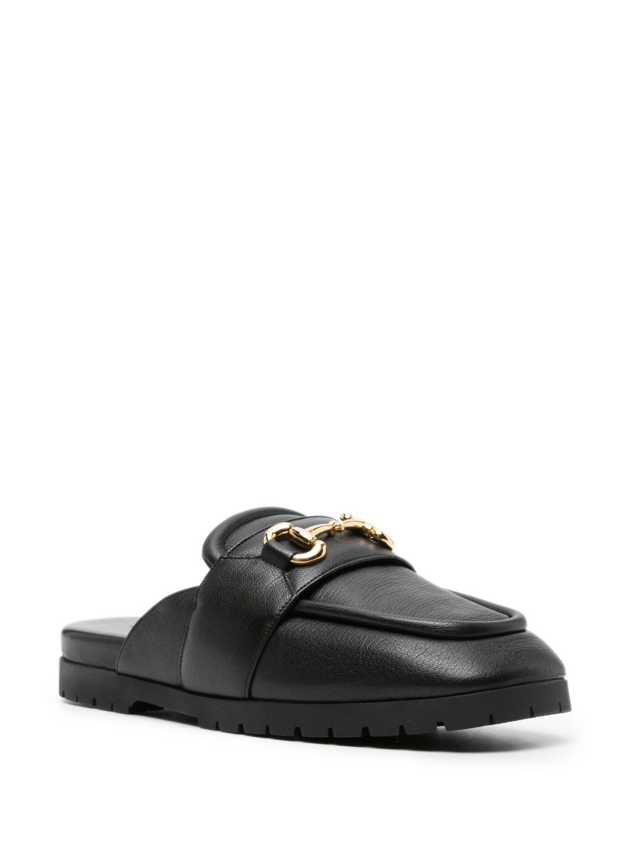 Papuci Gucci Horsebit negri din piele - Img 2