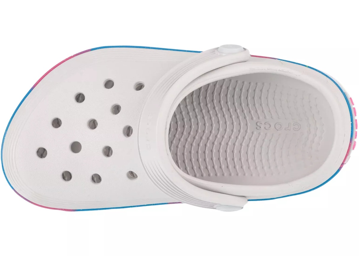 Papuci Off Court Glitter Band Kids Clog - Img 3
