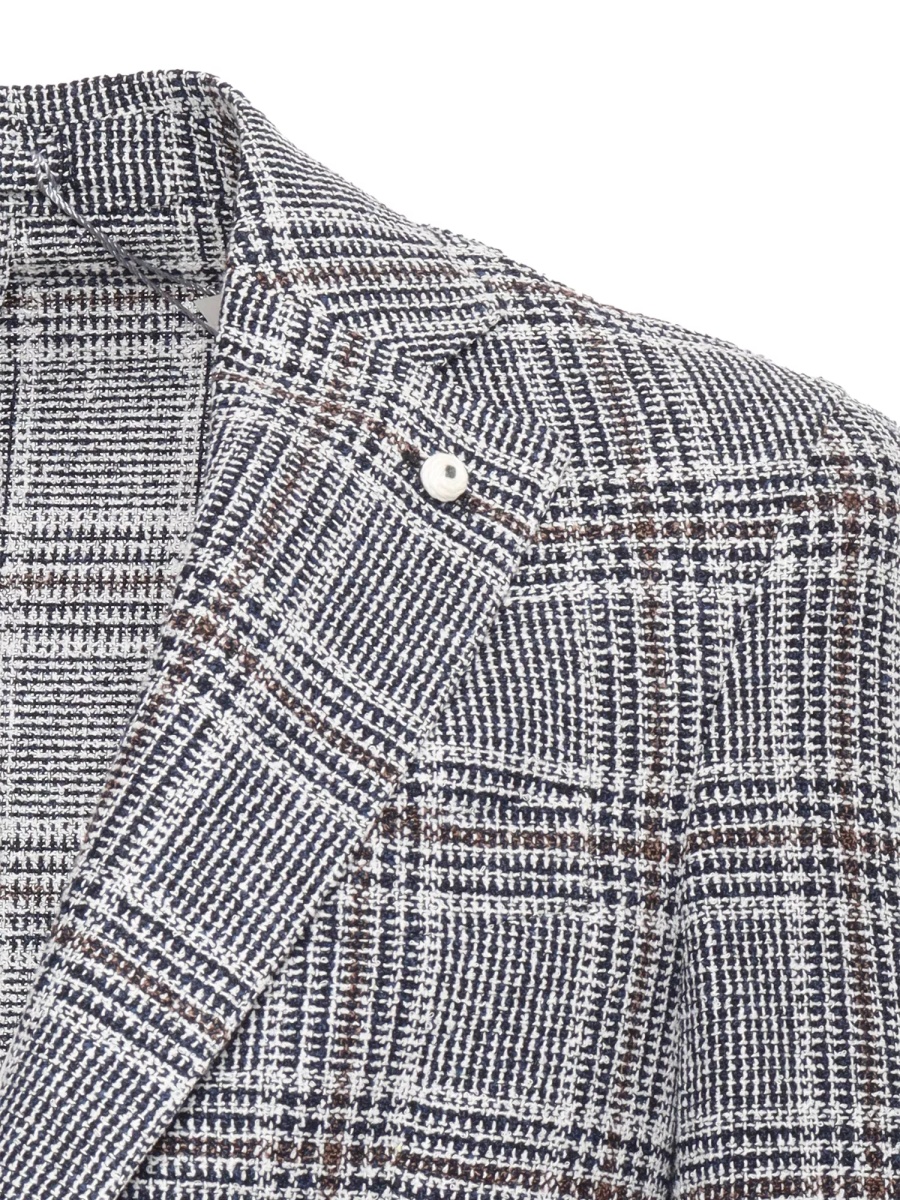 Plaid patterned blazer - Img 2