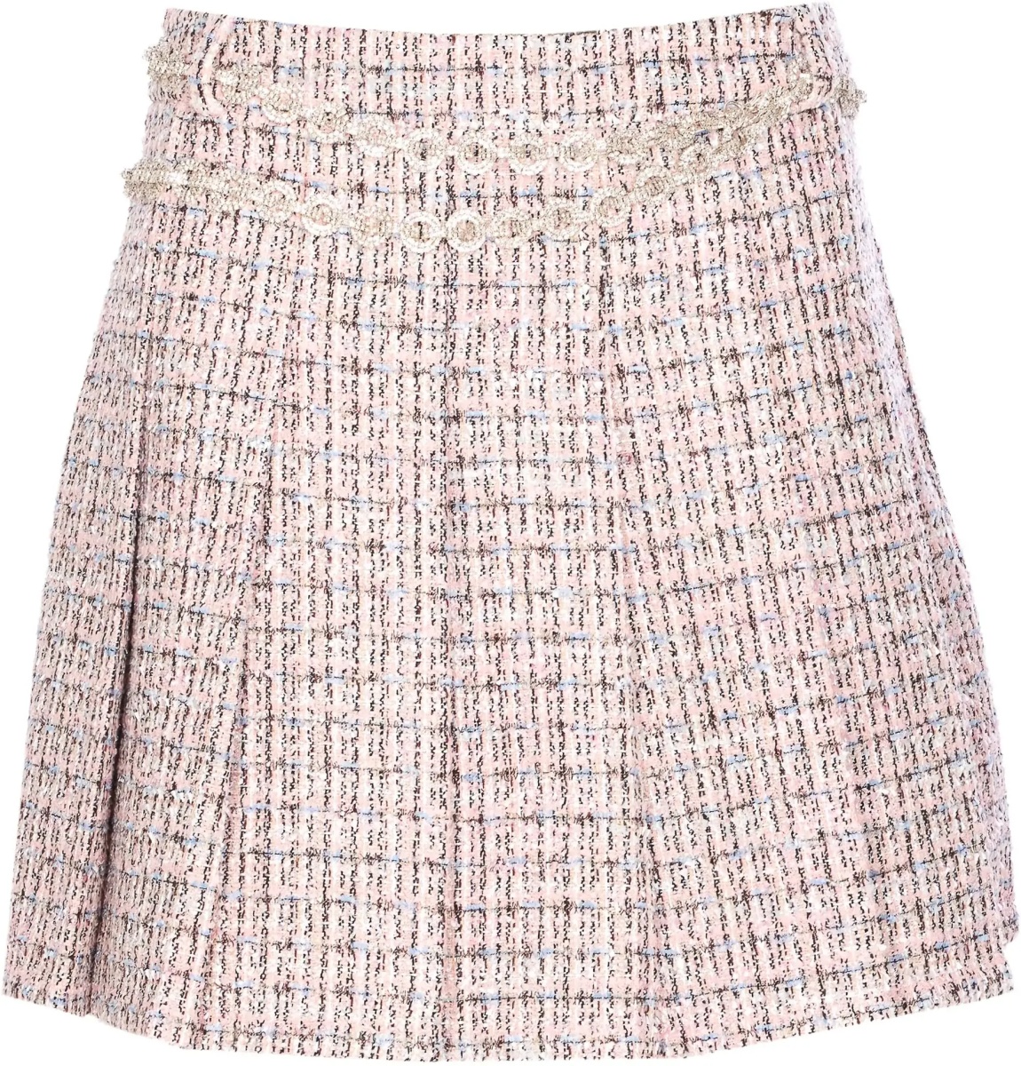 Pleated Skirt With Belt - Img 2