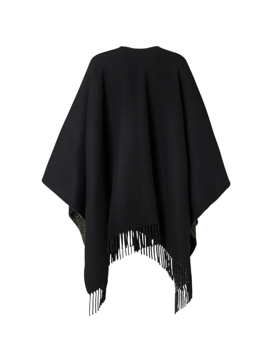 Poncho Fendi negru - Img 2