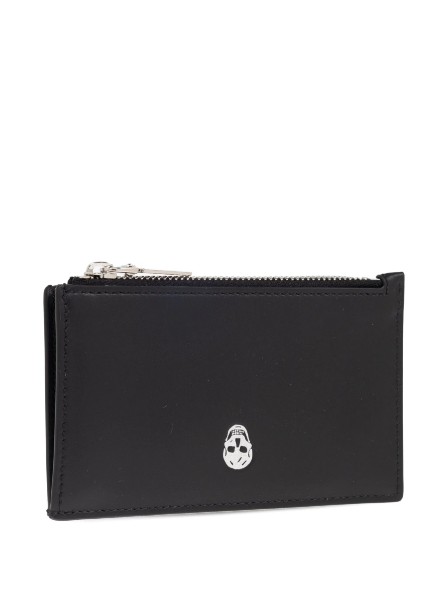 Portofel Alexander McQueen negru din piele - Img 3