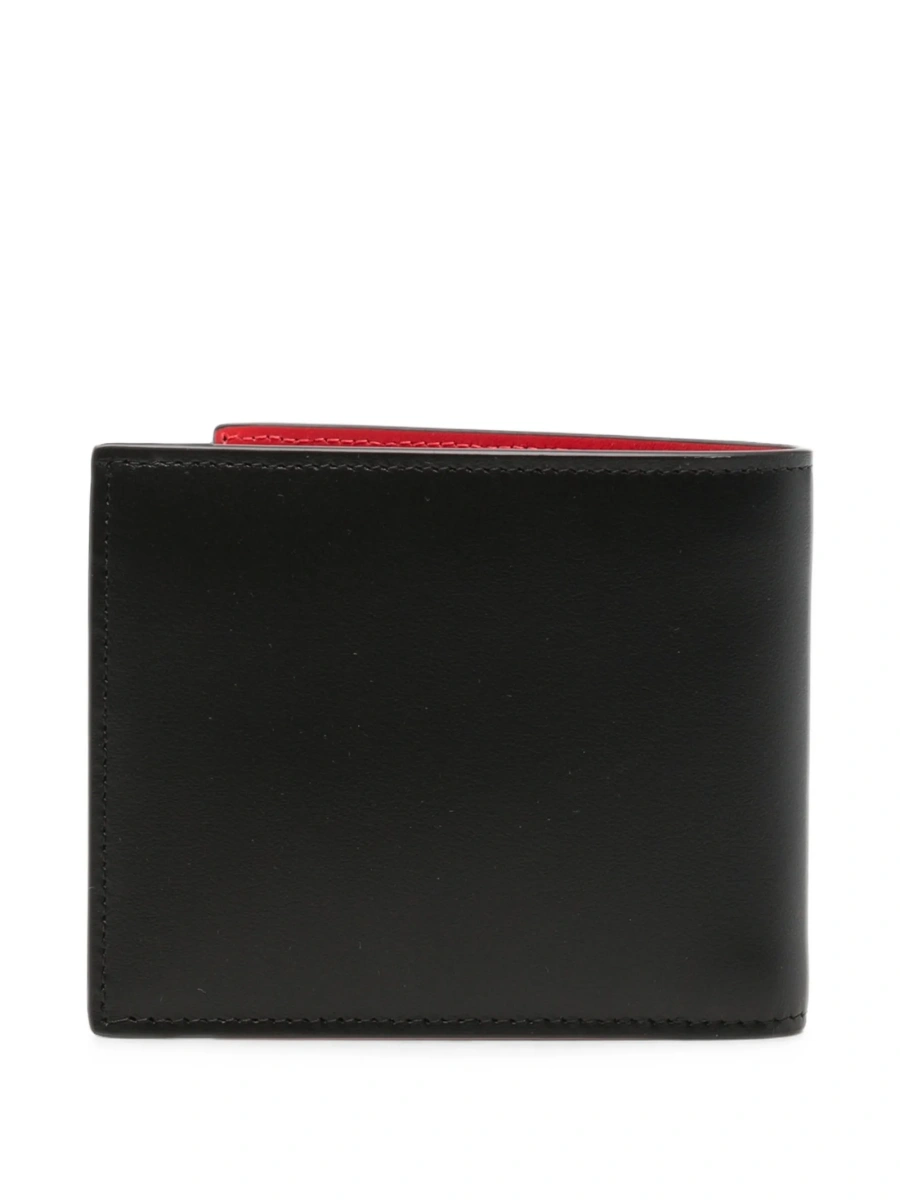Portofel Christian Louboutin negru din piele - Img 2