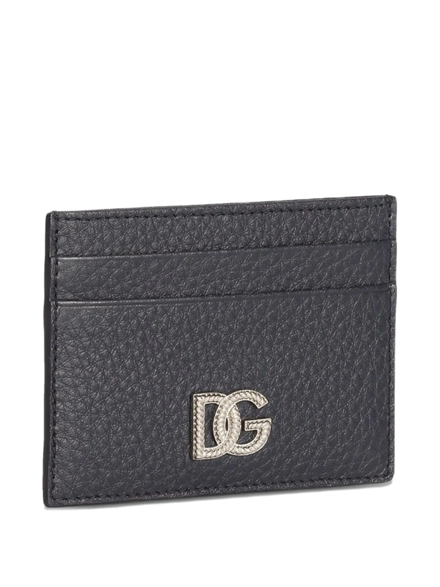 Portofel Dolce &amp; Gabbana albastru din piele - Img 4