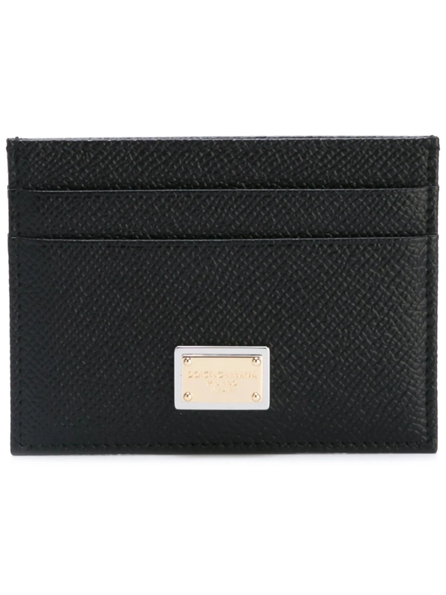 Portofel Dolce &amp; Gabbana negru din piele - Img 2