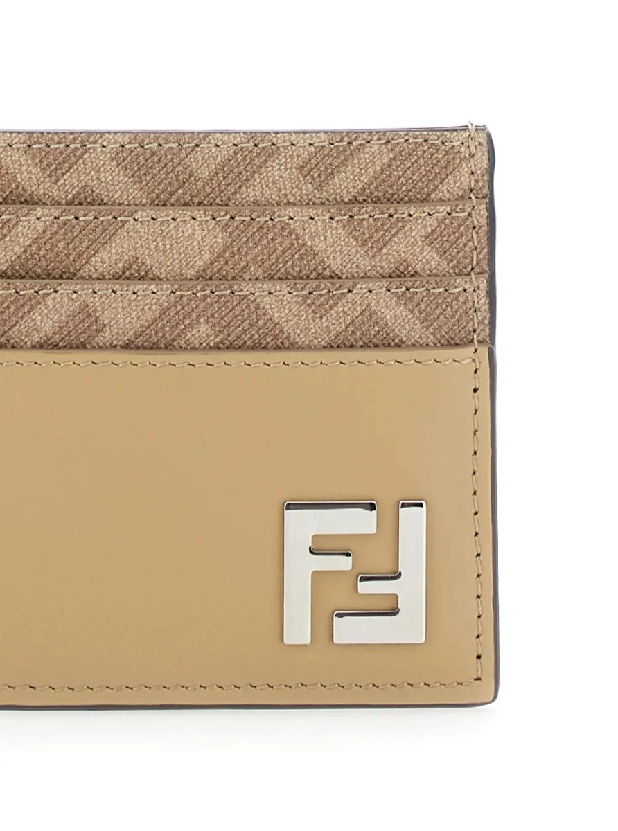 Portofel Fendi bej din piele - Img 3