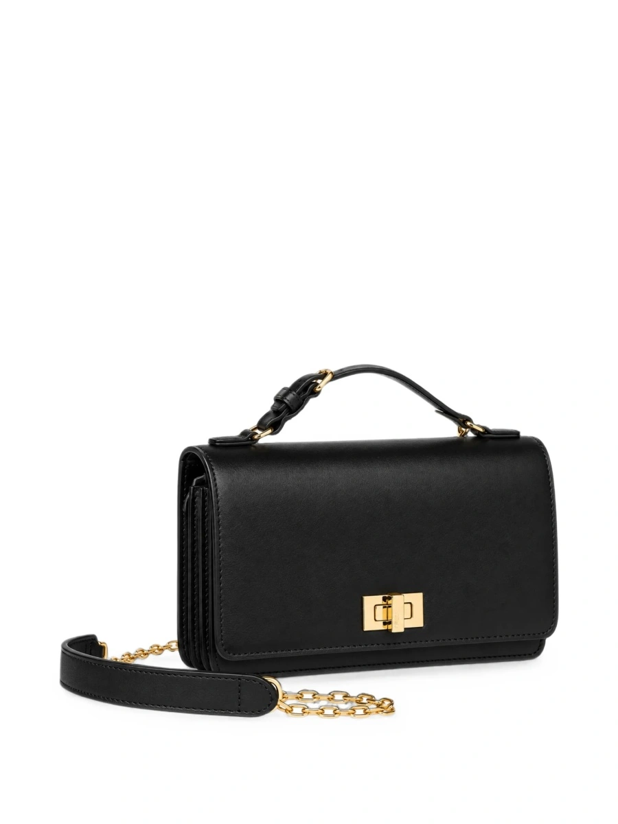 Portofel Fendi negru din piele - Img 3