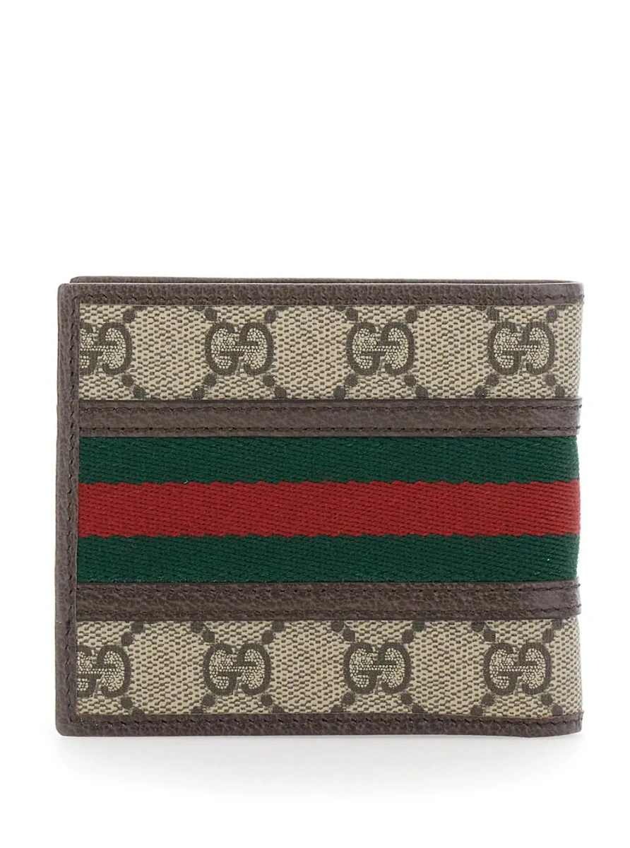 Portofel Gucci 'Ophidia' din piele si canvas GG - Img 2