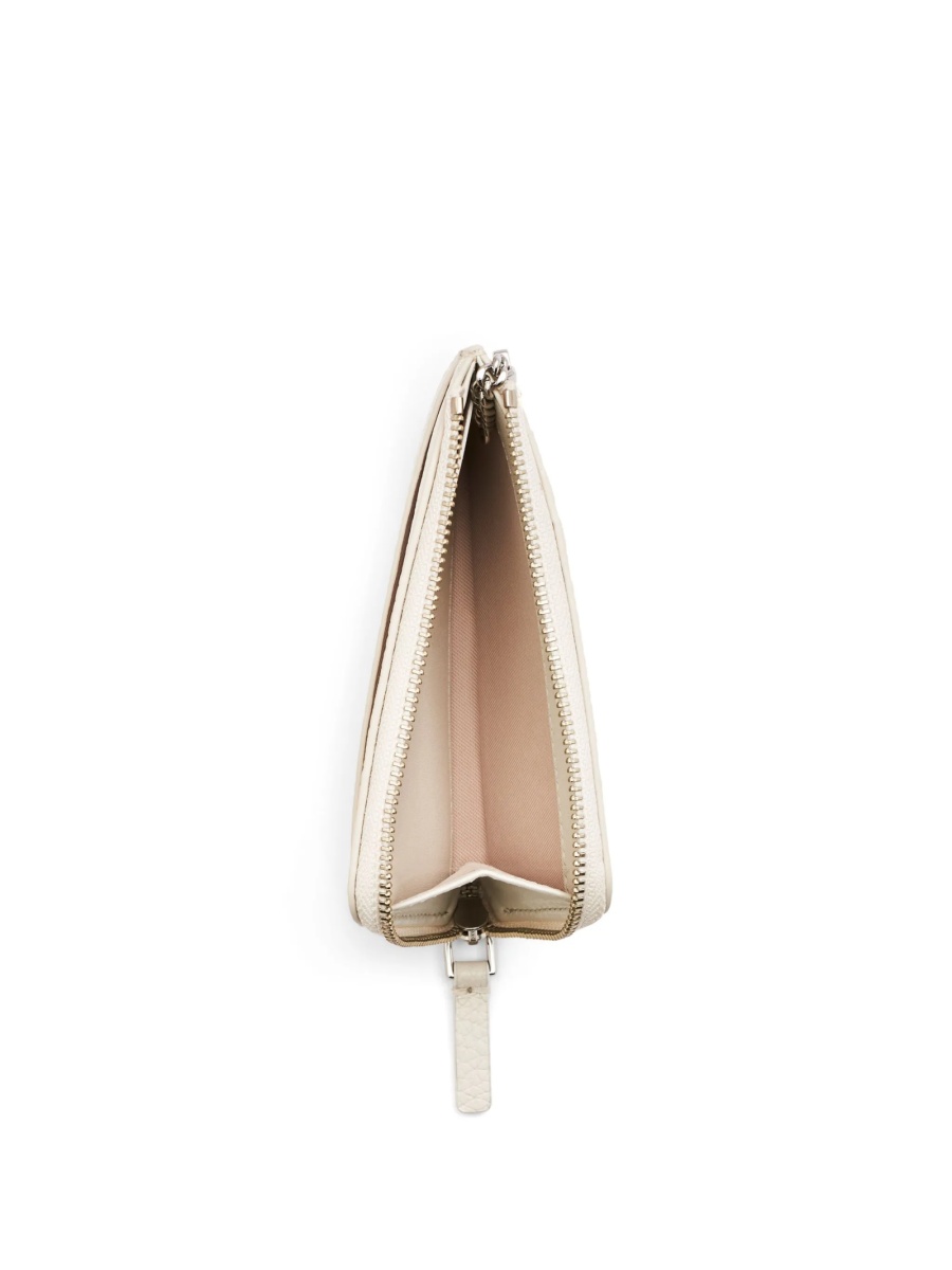 Portofel Marc Jacobs alb din piele - Img 3