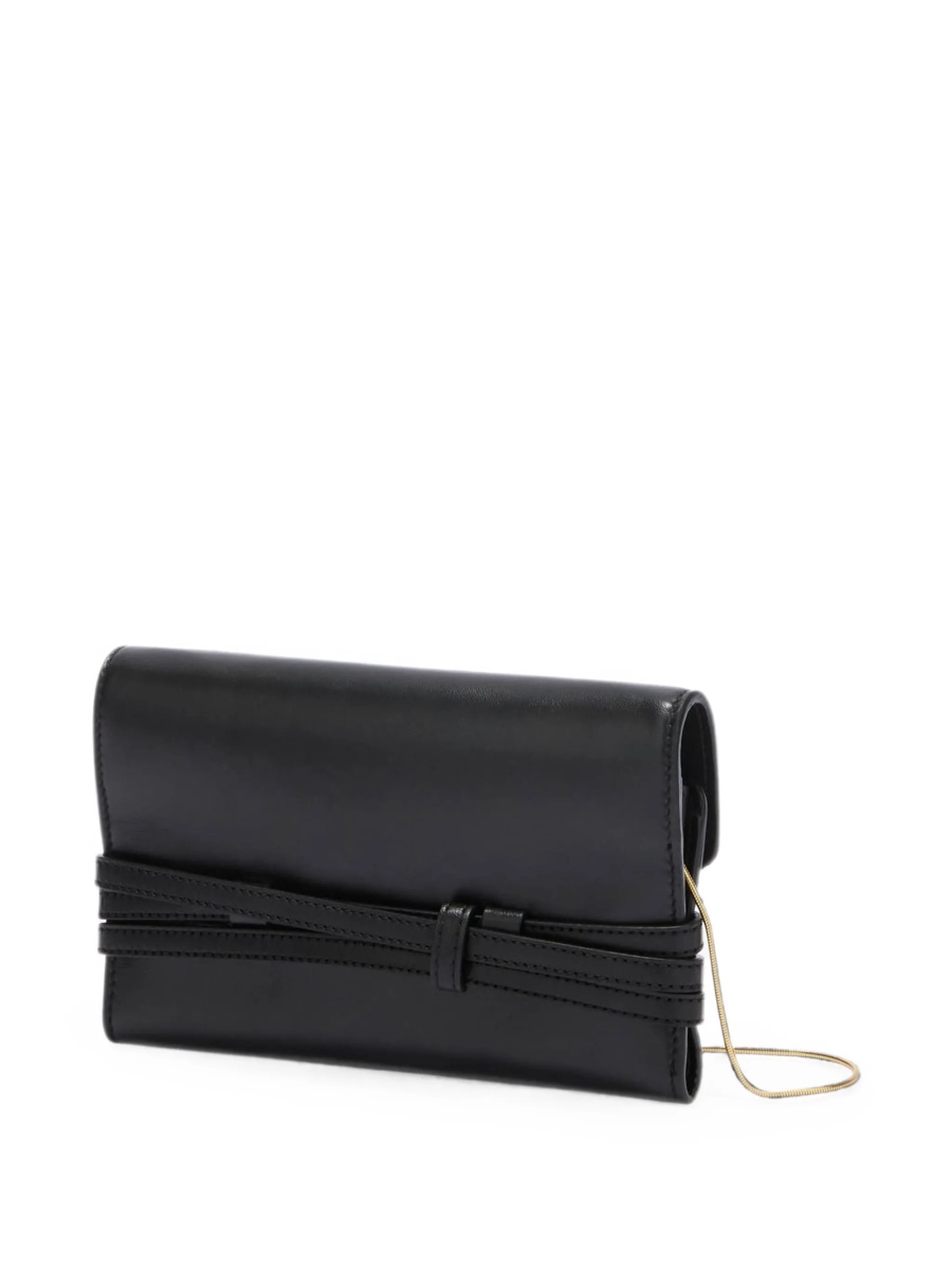 Portofel Moschino negru din piele si poliuretan - Img 2