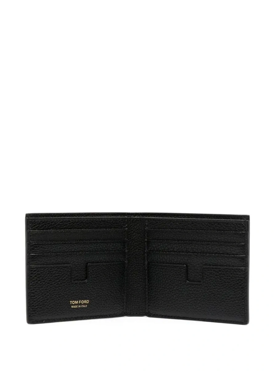 Portofel Tom Ford negru din piele - Img 3