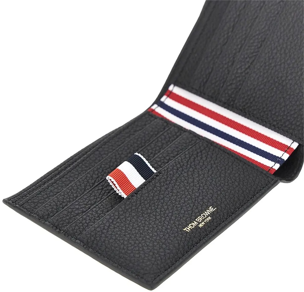 Portofele Grained leather bi-fold wallet - Img 4