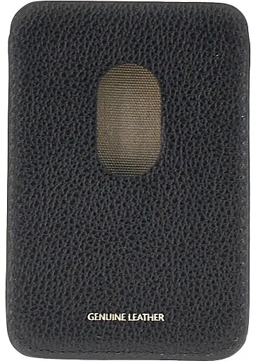 Portofele Grained leather magnetic card holder - Img 2