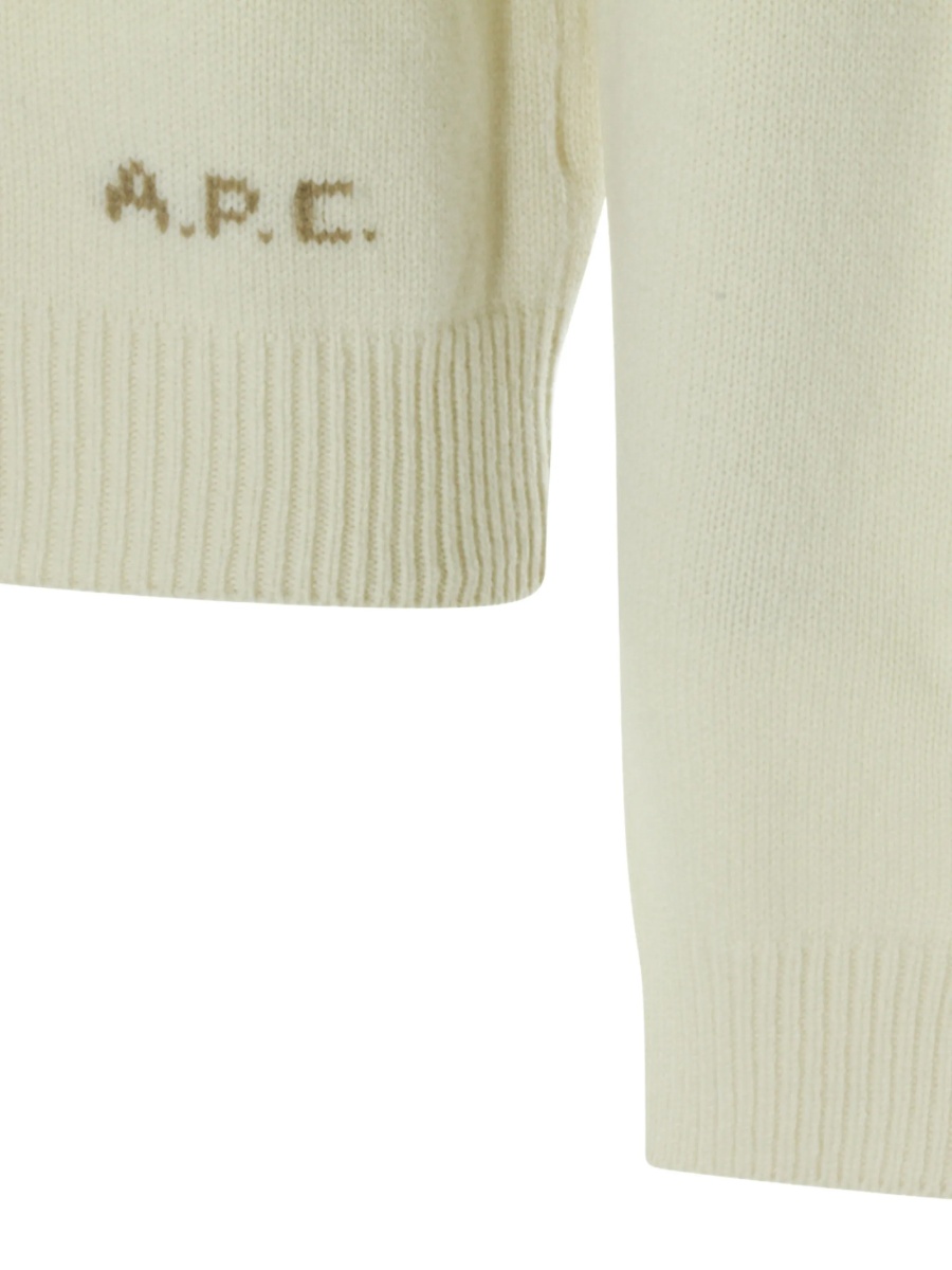 Pulover A.P.C. alb - Img 3