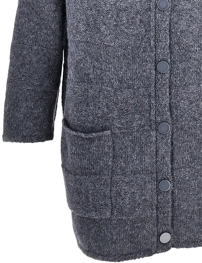 Pulover Alpaca-blend long cardigan - Img 2