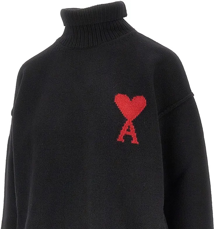 Pulover 'Ami de Coeur' turtleneck sweater - Img 2