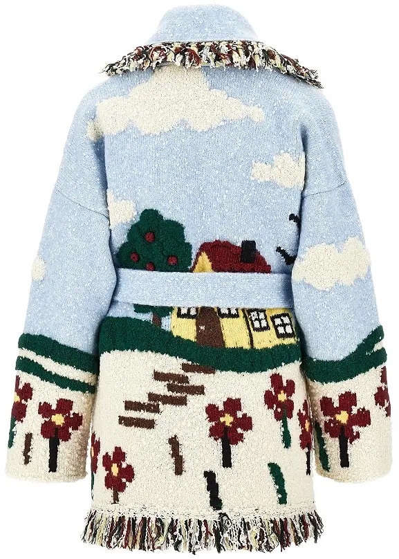 Pulover 'Casa Alanui' wool-blend cardigan - Img 3