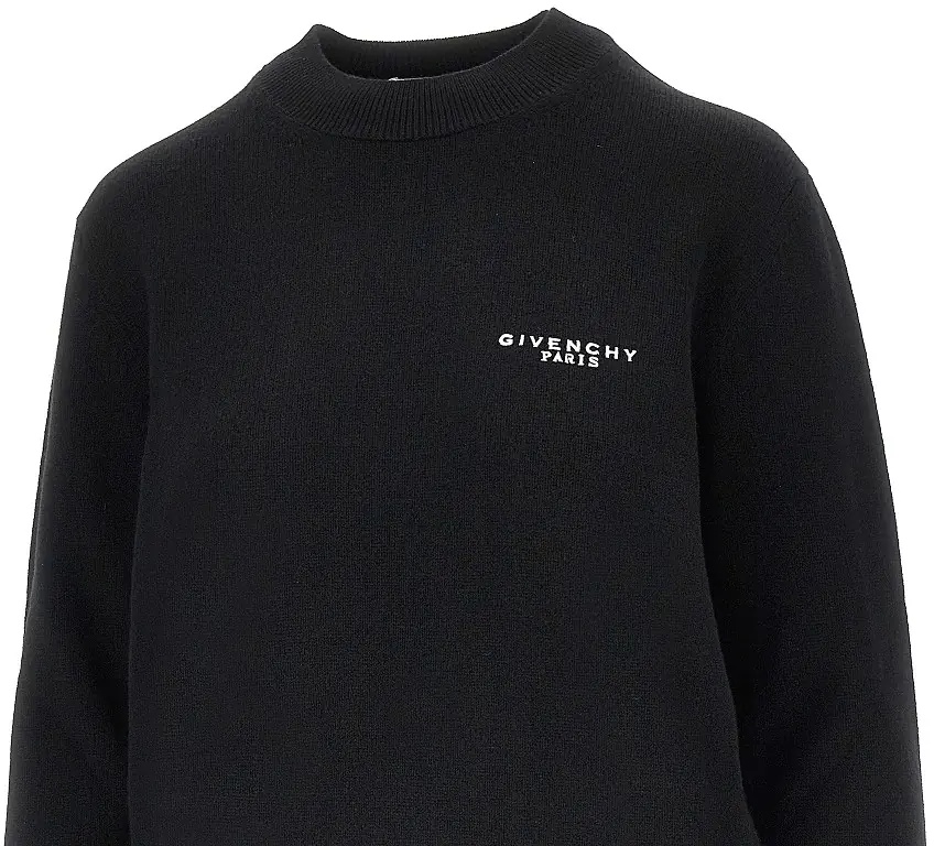 Pulover Cashmere and wool sweater with embroidery - Img 2