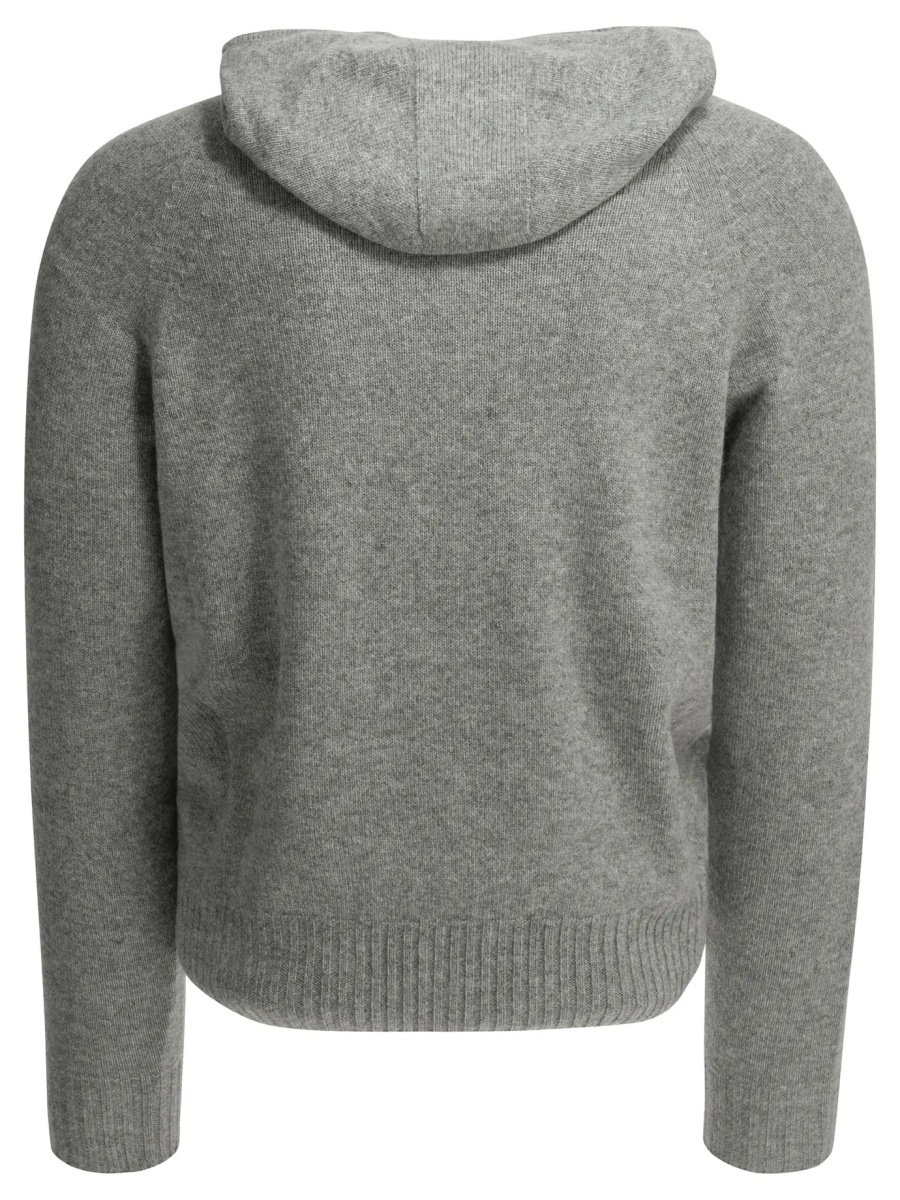 Pulover Cashmere hooded sweater - Img 2