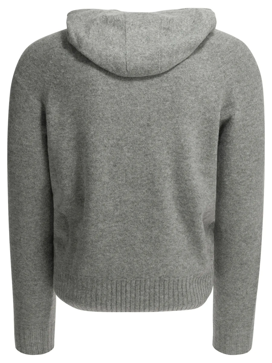 Pulover Cashmere hooded sweater - Img 2