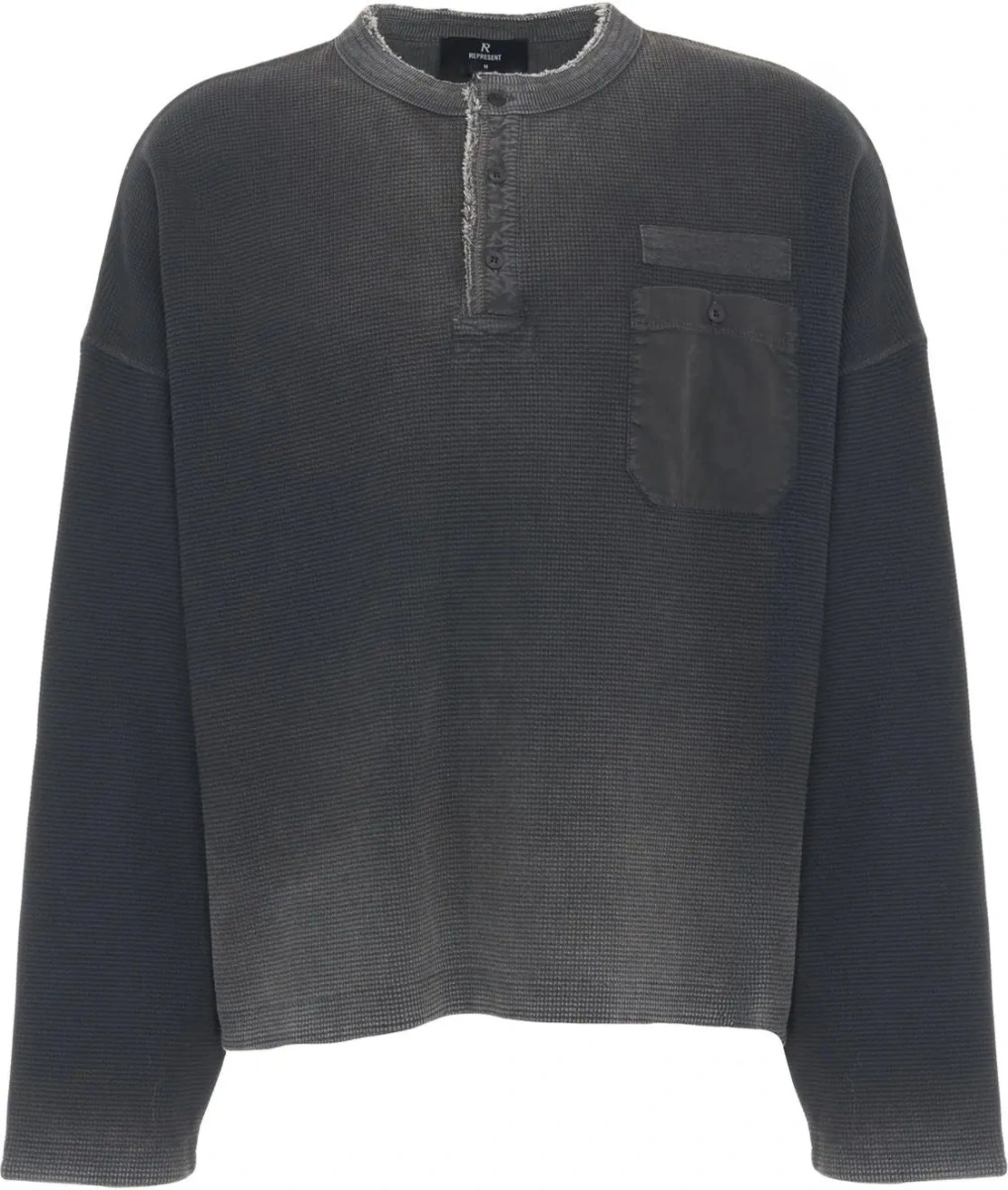 Pulover casual REPRESENT negru - Img 2