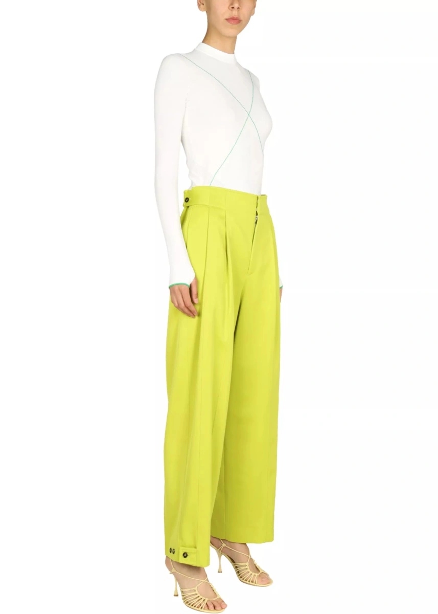 Pulover Contrasting Seams Sweater - Img 2