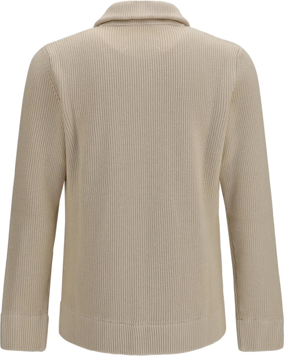 Pulover Cotton zip-up Sweater - Img 2