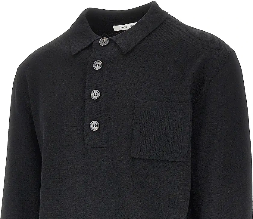 Pulover 'Curtis' wool polo shirt - Img 2