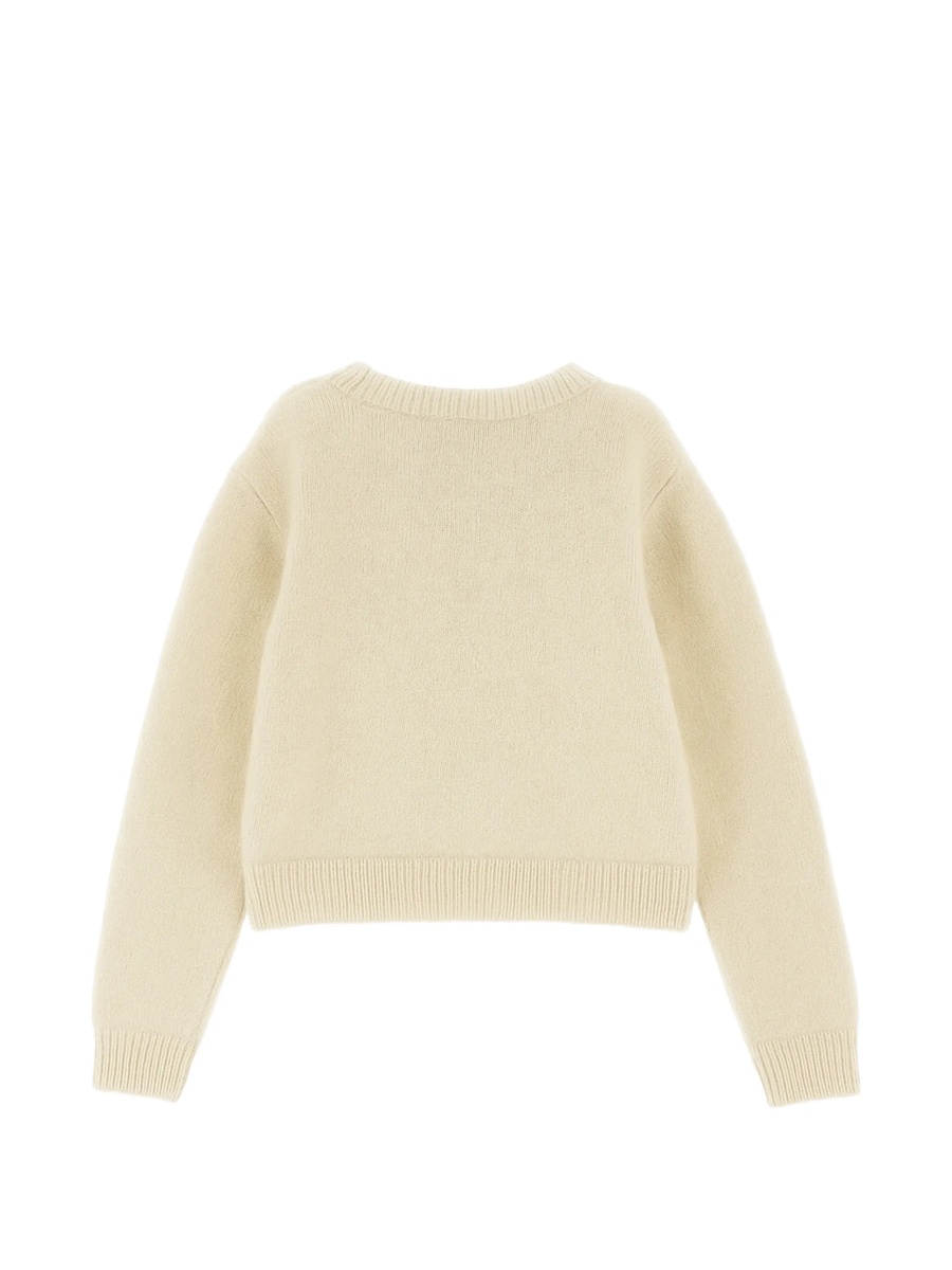 Pulover Ermanno Scervino Kids neutru din poliamida si lana - Img 2