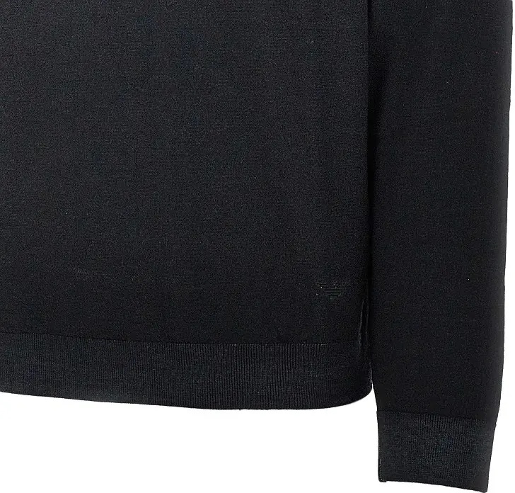 Pulover Garment dyed wool crewneck sweater - Img 2