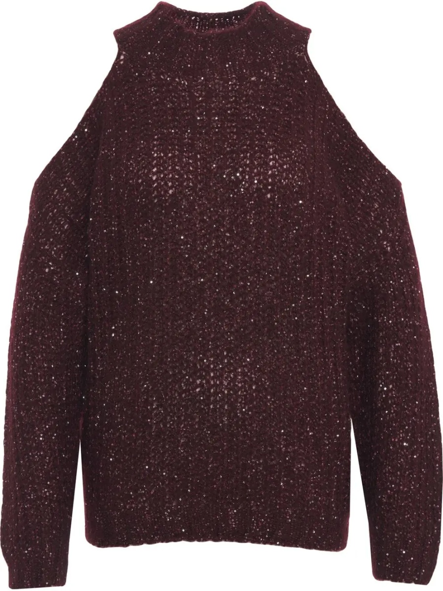 Pulover Knit sweater with cut-outs - Img 2