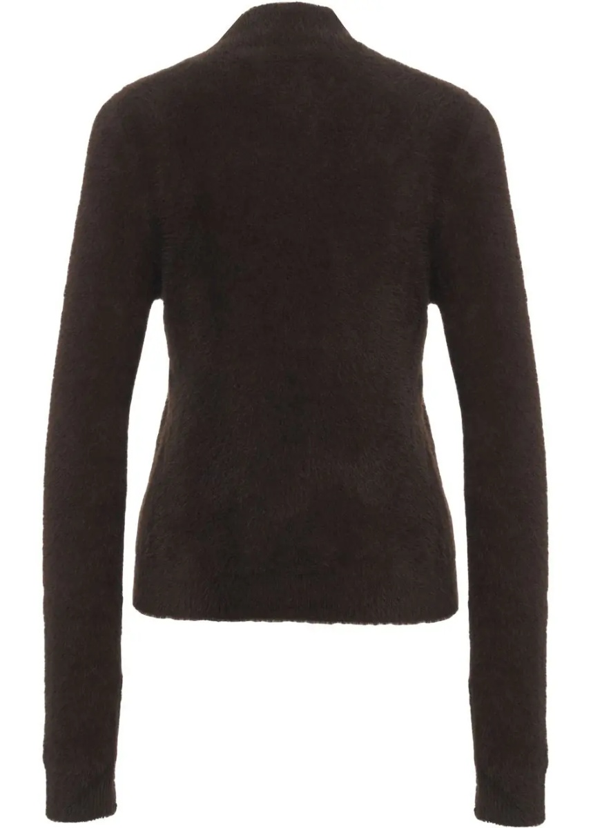 Pulover Knit sweater with stand-up collar - Img 3