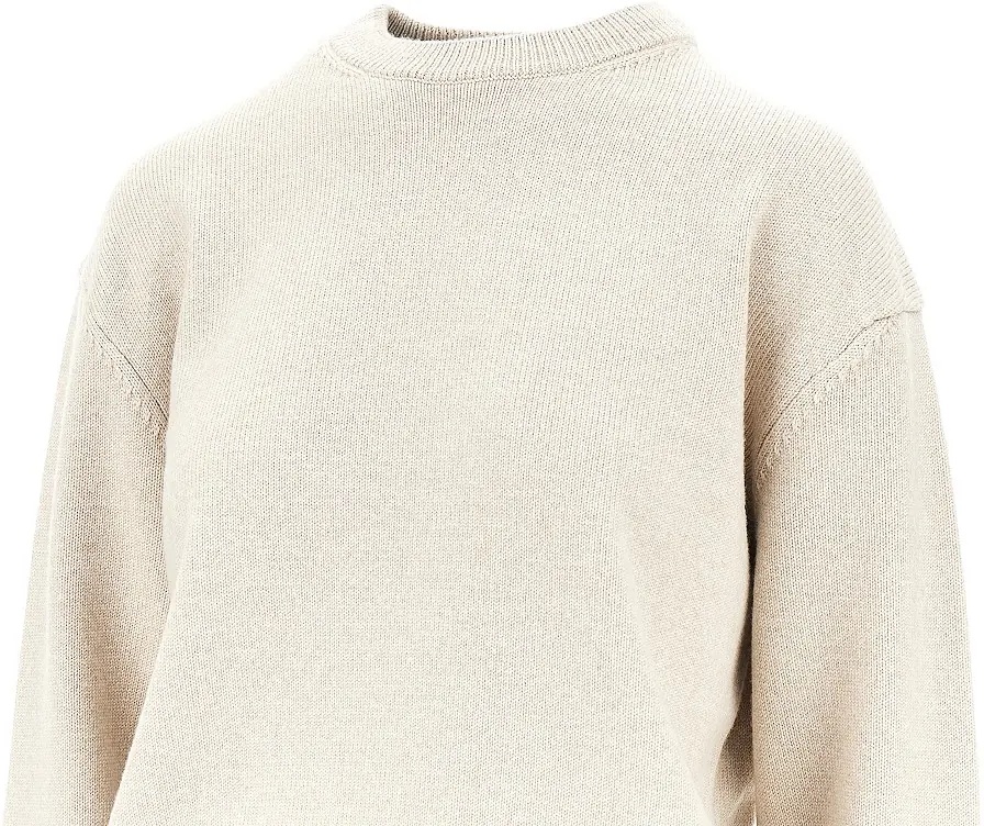Pulover Logo intarsia merino wool sweater - Img 2