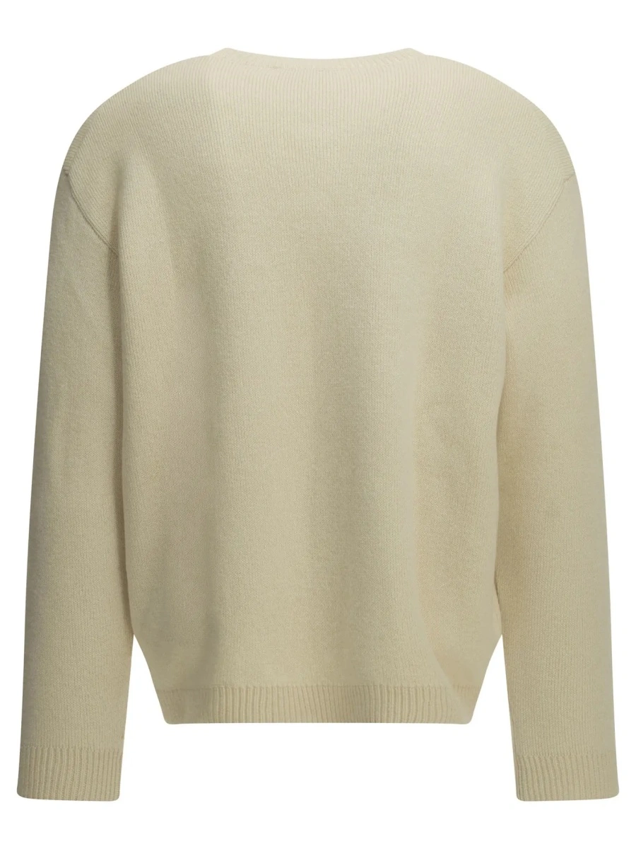 Pulover MAISON KITSUNÉ "Fox Head Milano" Crew-Neck Sweater - Img 2