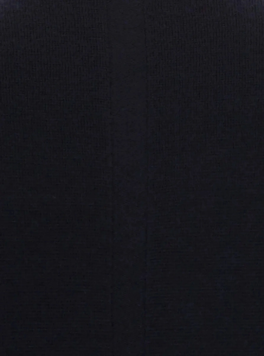 Pulover MERINO CREW NECK with long sleeves and crew neck, Blue, Man - Img 3