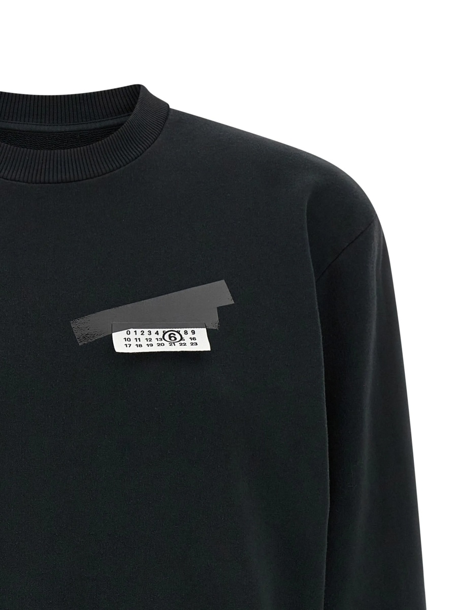 Pulover MM6 Maison Margiela negru - Img 3