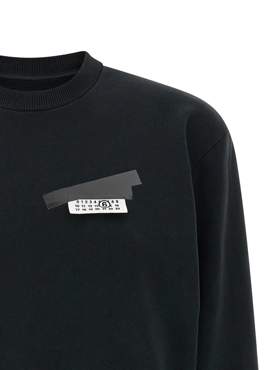 Pulover MM6 Maison Margiela negru - Img 3